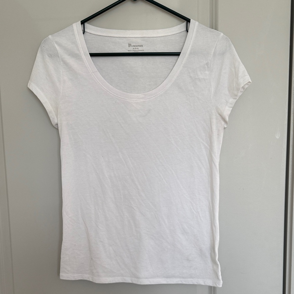 Banana Republic Classic White Short Sleeve Tee
